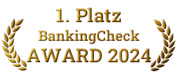 BankingCheck.de Award 2024